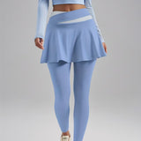 Women’s Three Piece Baby Blue Sportswear Set