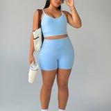 Women’s Soft Plus Size Two Piece Sportswear Set