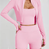 Women's Three Piece Sportswear Set