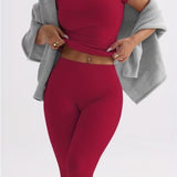 Women’s Army Green Two Peice Sportswear Set