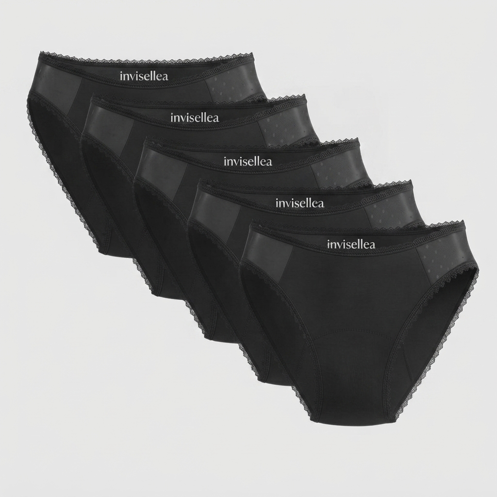 Elegant Leakproof Underwear (5-Pack)